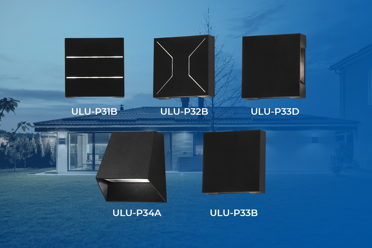 Новые уличные настенные светильники серии ULU