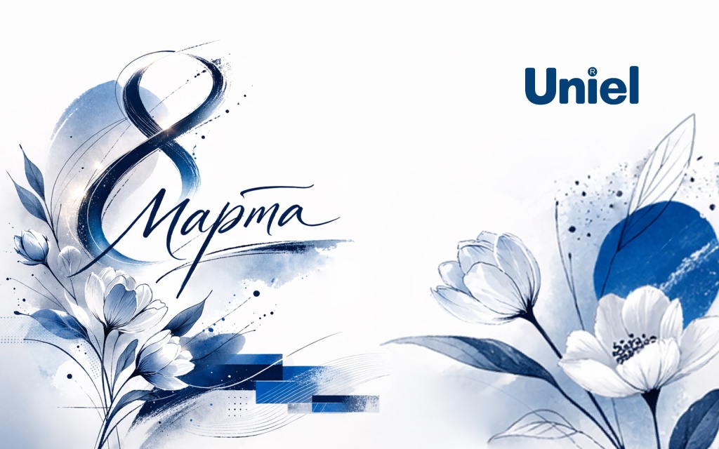 Uniel поздравляет с Международным женским днем!
