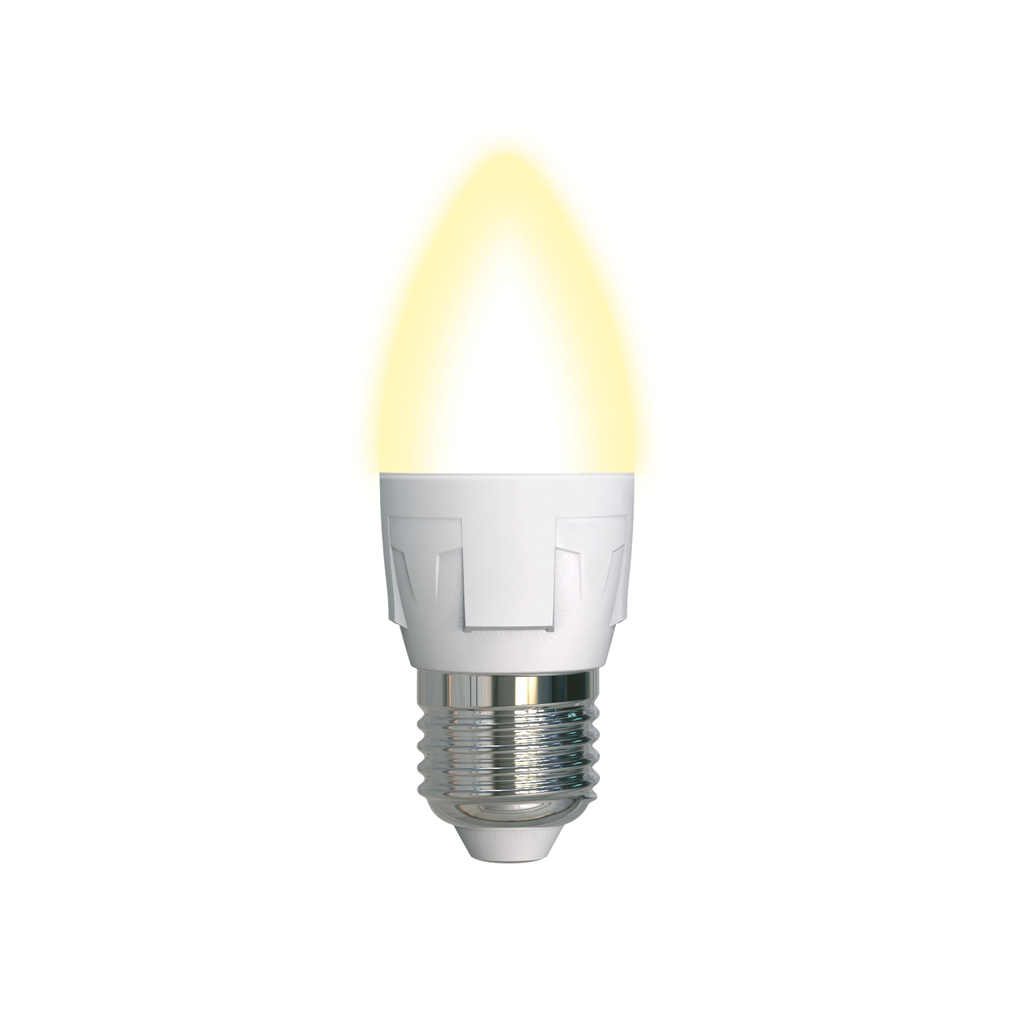 LED-C37 7W/WW/E27/FR PLP01WH картон
