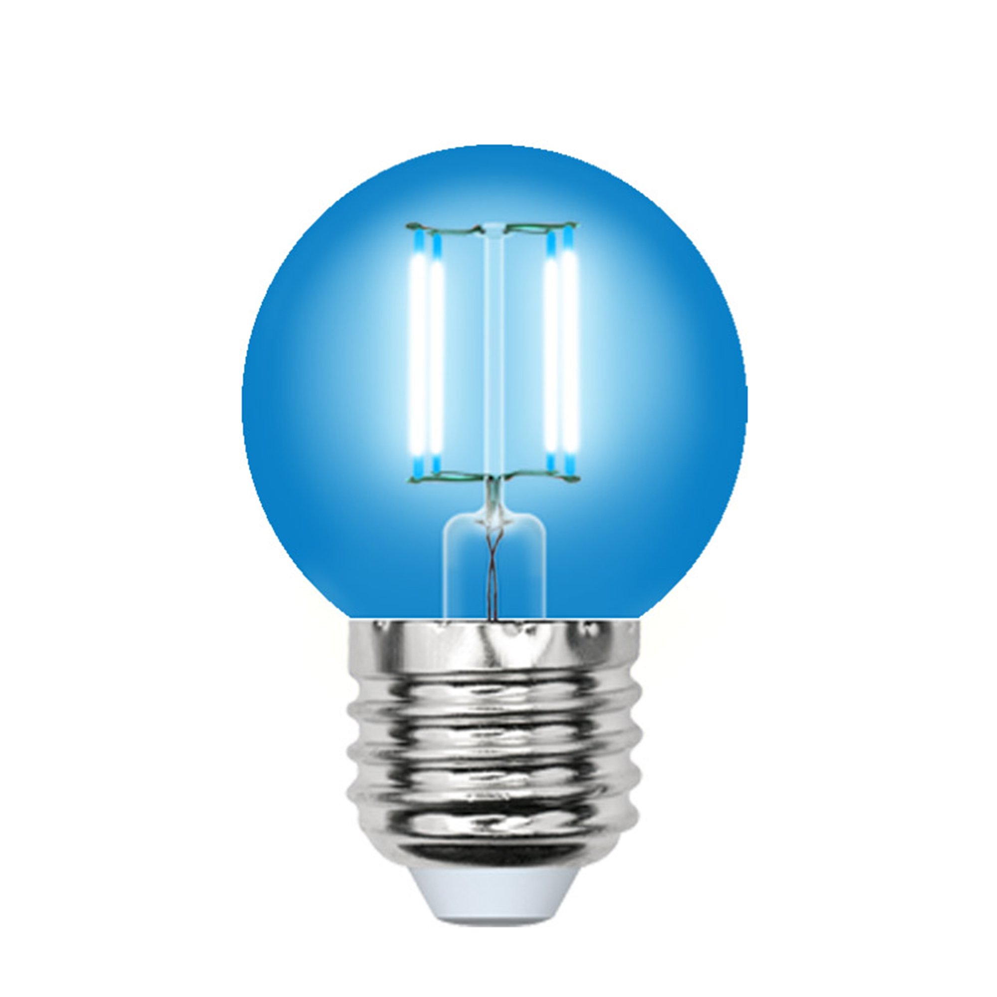 LED-G45-5W/BLUE/E27 GLA02BL картон