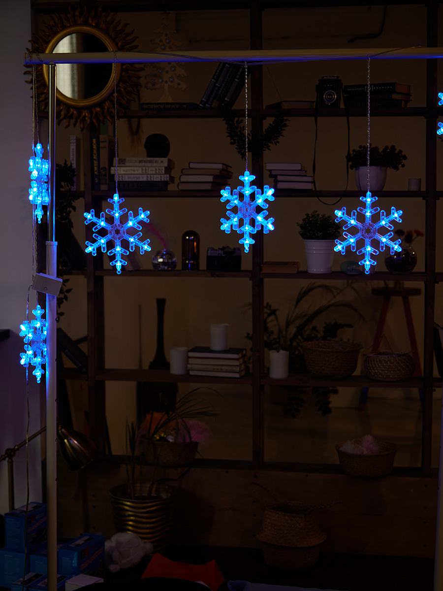 ULD-E1503-072/DTA BLUE IP20 SNOWFLAKES-3