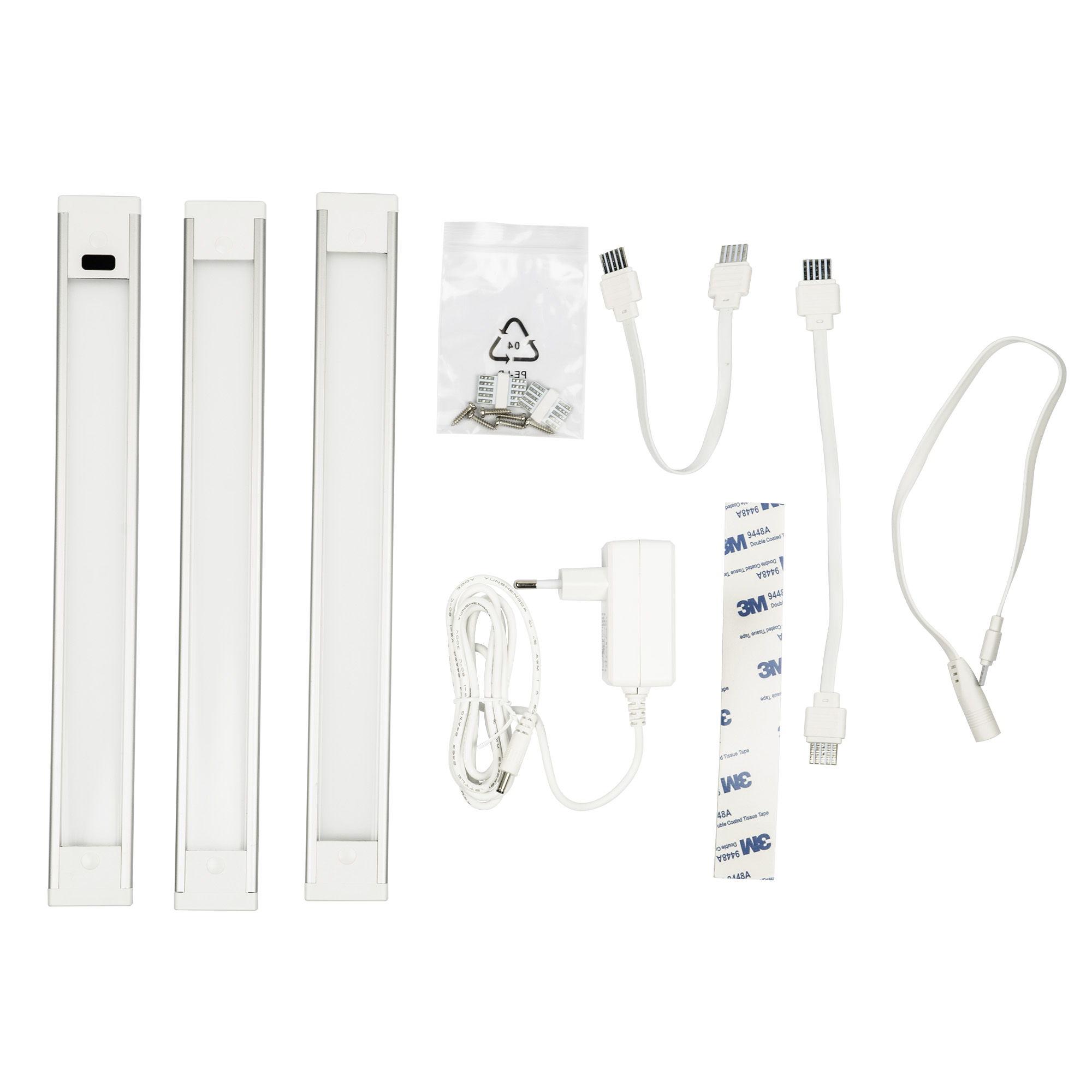 ULM-F44-3x3W/4500K/DIM SENSOR IP20 SILVER