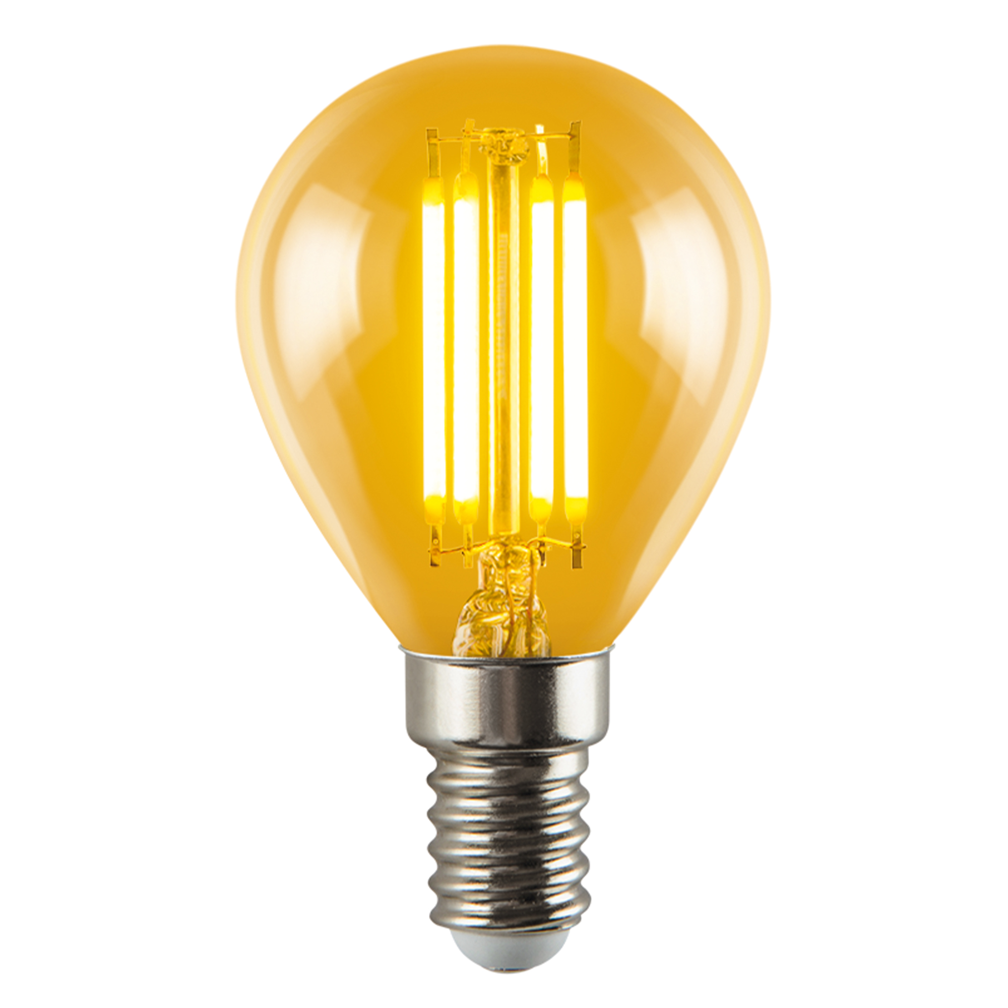 LED-G45-5W/AMBER/E14/VLF