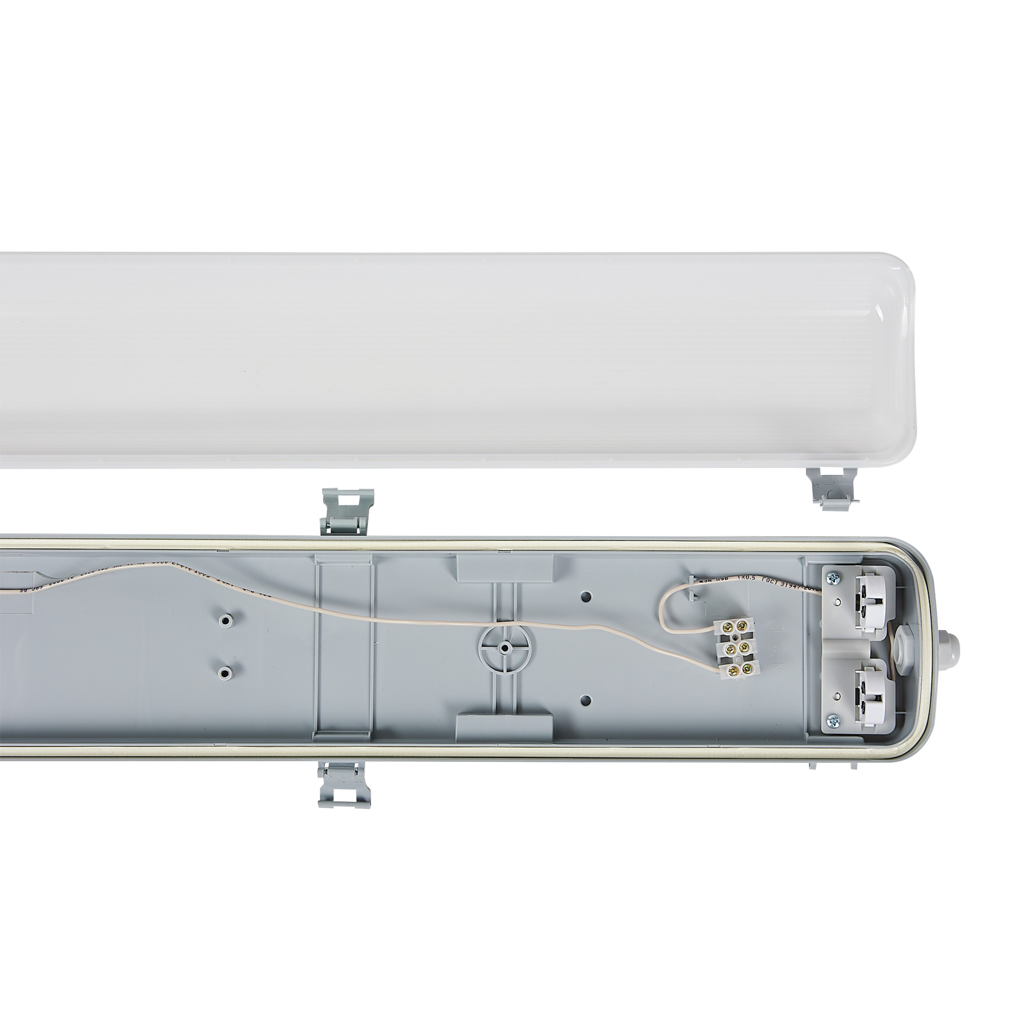 ULO-C41A T8x2/L128 IP65 WHITE