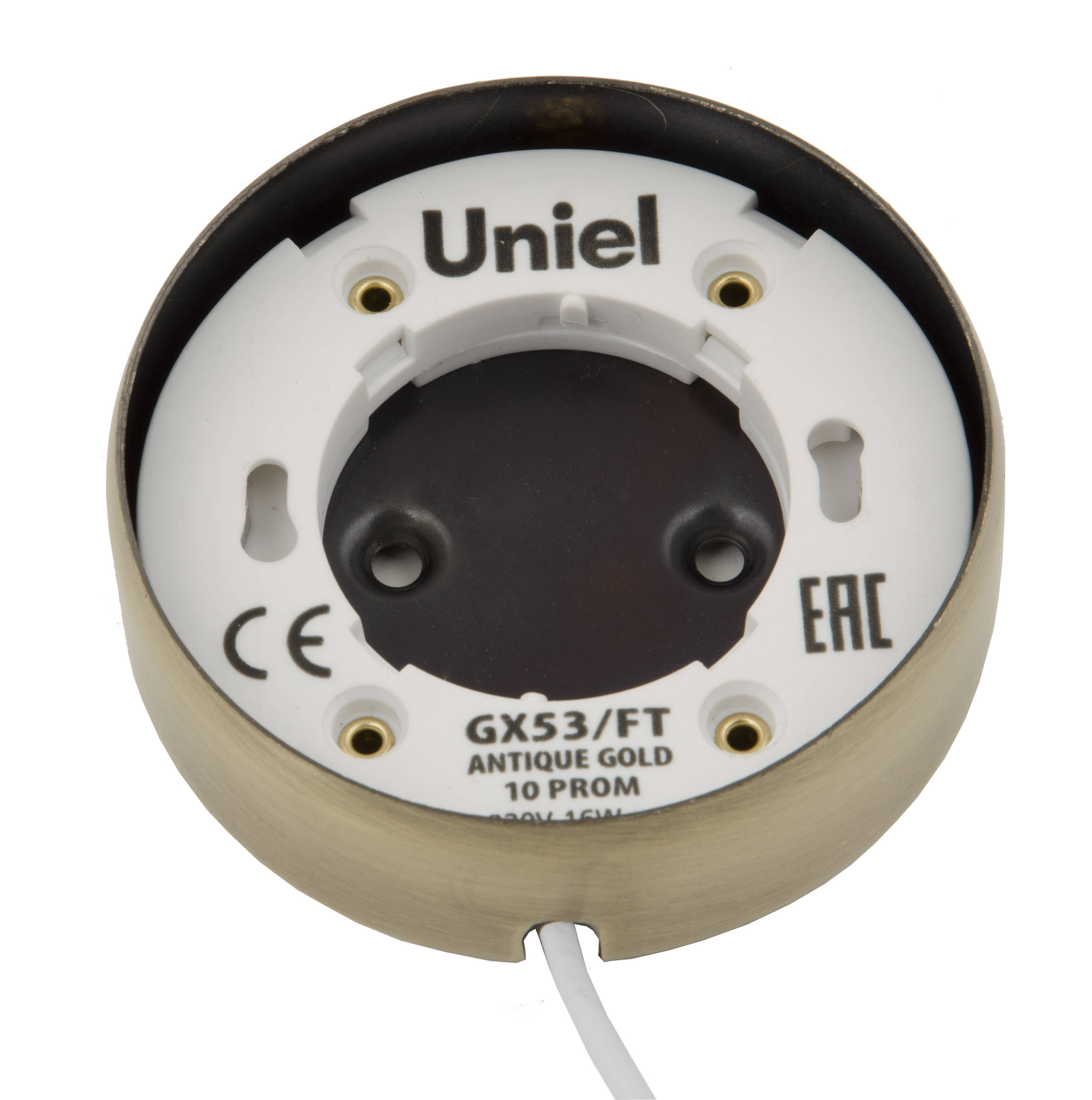 GX53/FT ANTIQUE GOLD 10 PROM