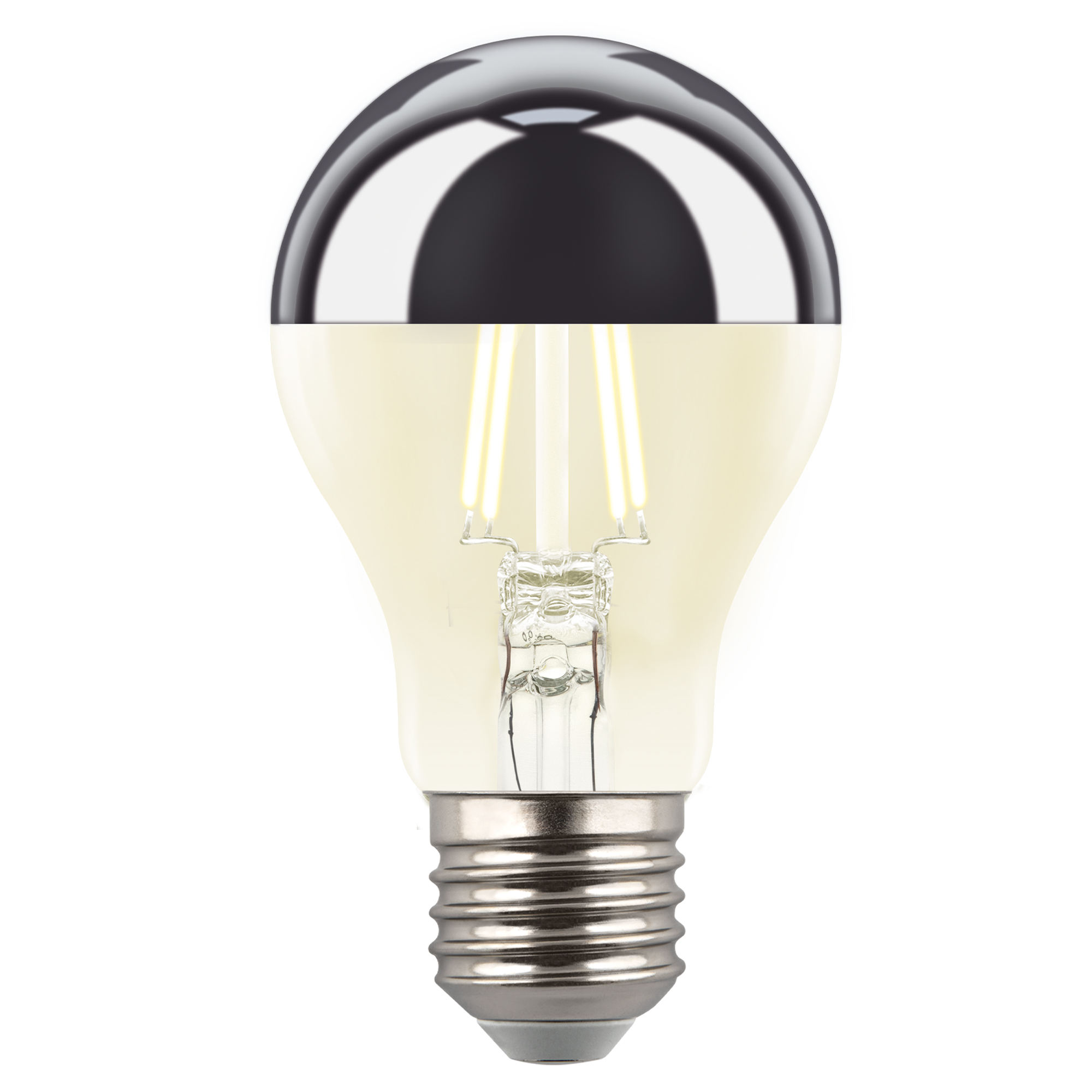 LED-A60-4W/3000K/E27/CL MIRROR/CHROME PLS02WH