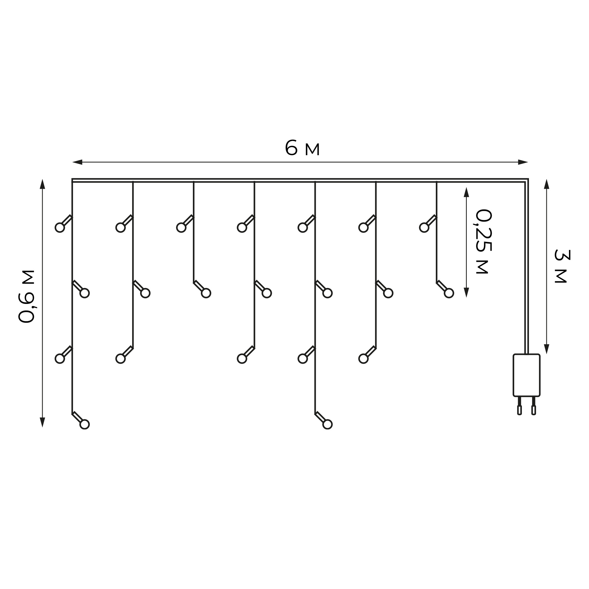 ULD-B6006-080/STK WARM WHITE IP44