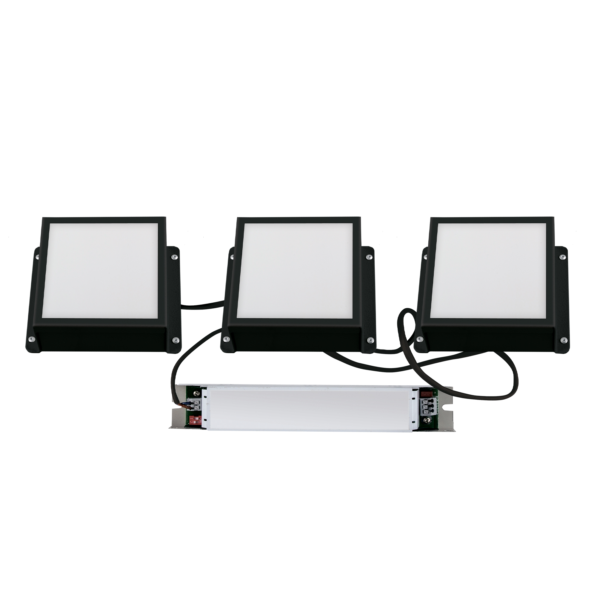 ULP-1010-20W/4000K IP54 GRILYATO OPAL BLACK KIT03