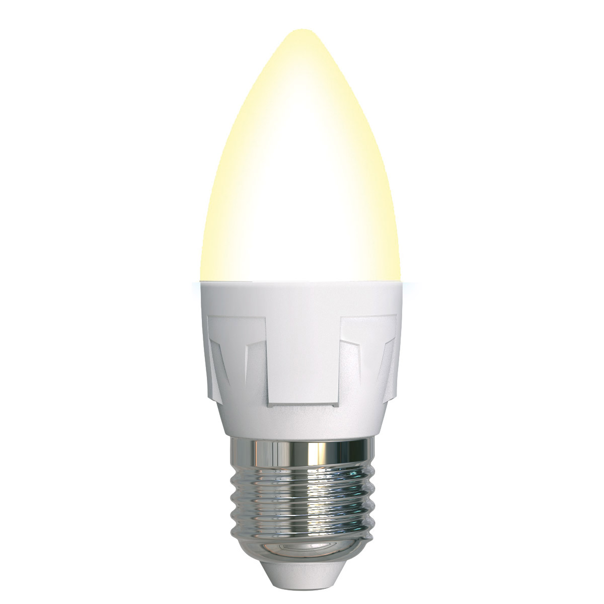 LED-C37 7W/3000K/E27/FR/DIM PLP01WH картон