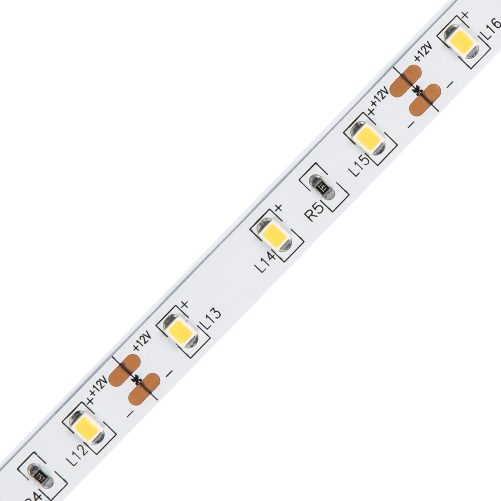 ULS-Q320 2835-60LED/m-8mm-IP20-DC12V-4,8W/m-5M-3000K катушка в герметичной упаковке