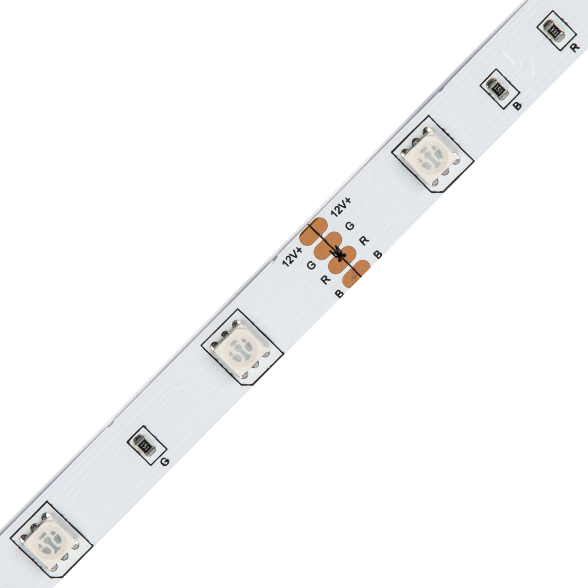 ULS-Q210 5050-30LED/m-10mm-IP20-DC12V-7,2W/m-5M-RGB катушка в герметичной упаковке