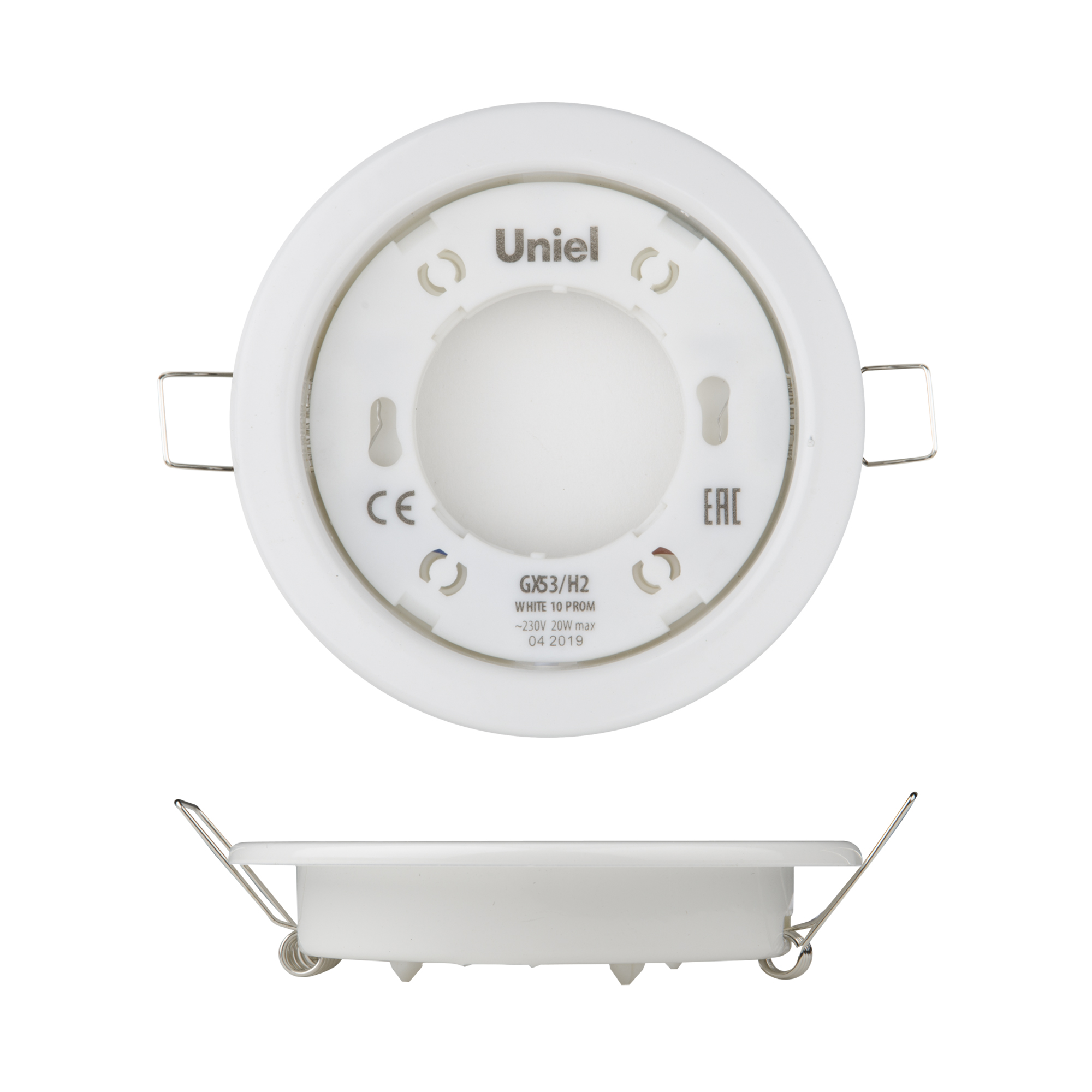 GX53/H2 WHITE 10 PROM