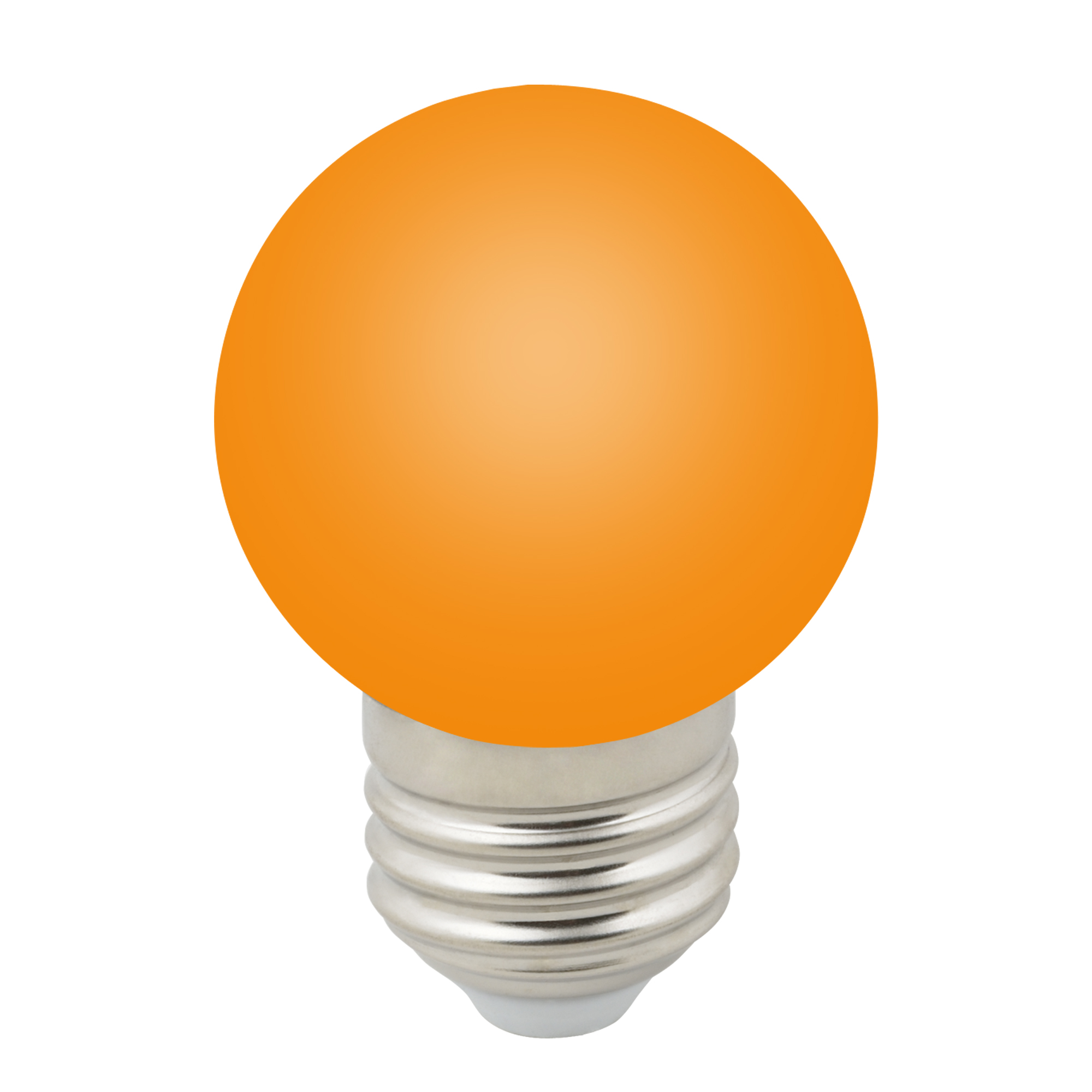LED-G45-1W/ORANGE/E27/FR/С