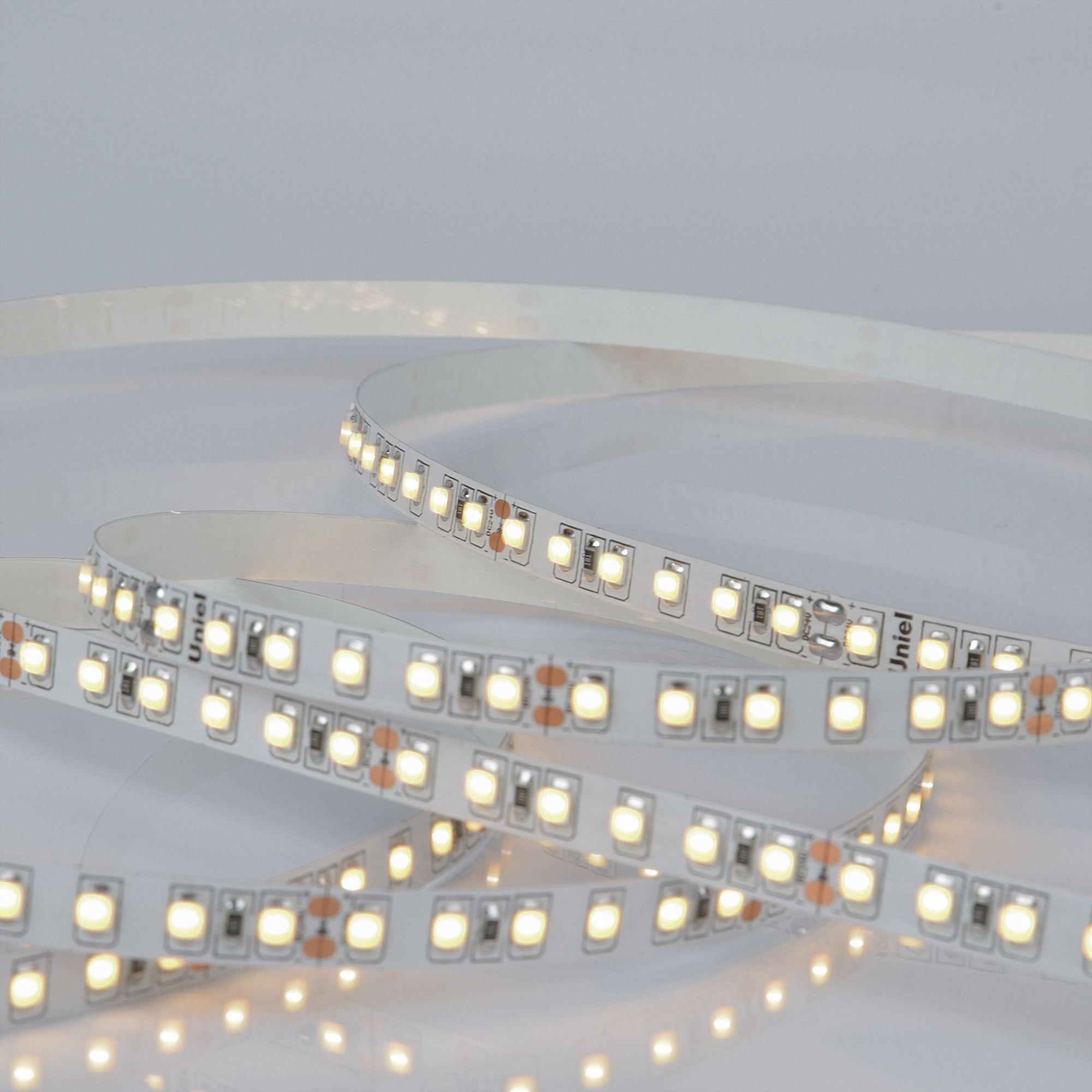 ULS-2835-120LED/m-8mm-IP20-DC24V-9,6W/m-5M-3000K катушка в герметичной упаковке