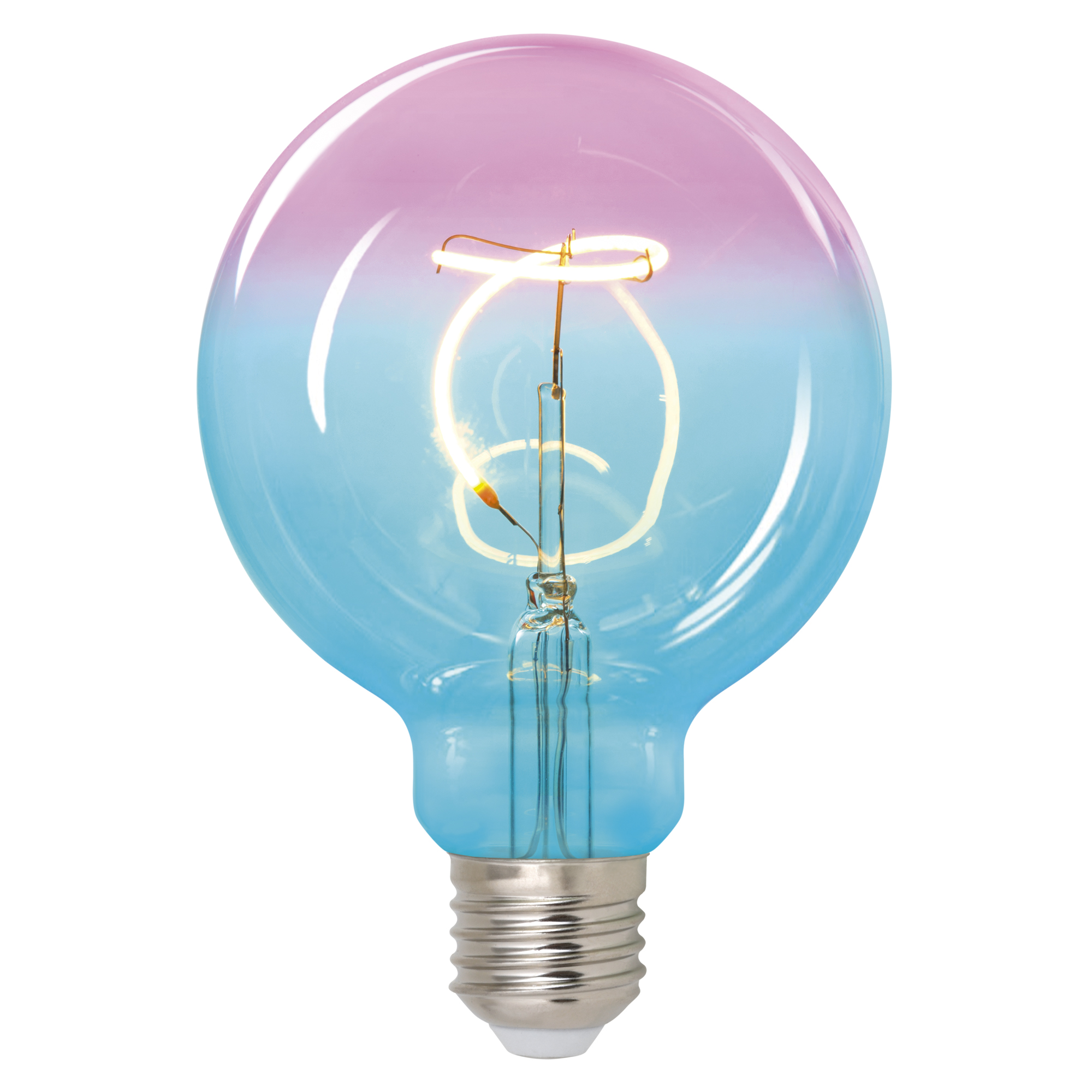 LED-SF01-4W/SOHO/E27/CW BLUE/WINE GLS77TR