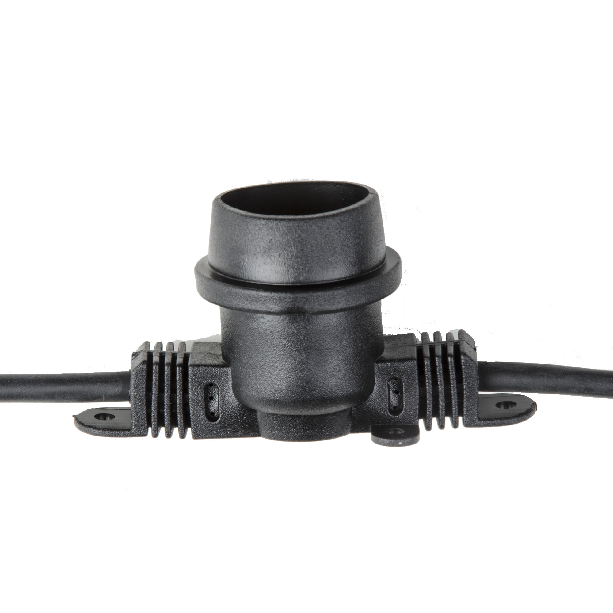 UDL-K110 40/E27/10M IP65 BLACK BELT-LIGHT
