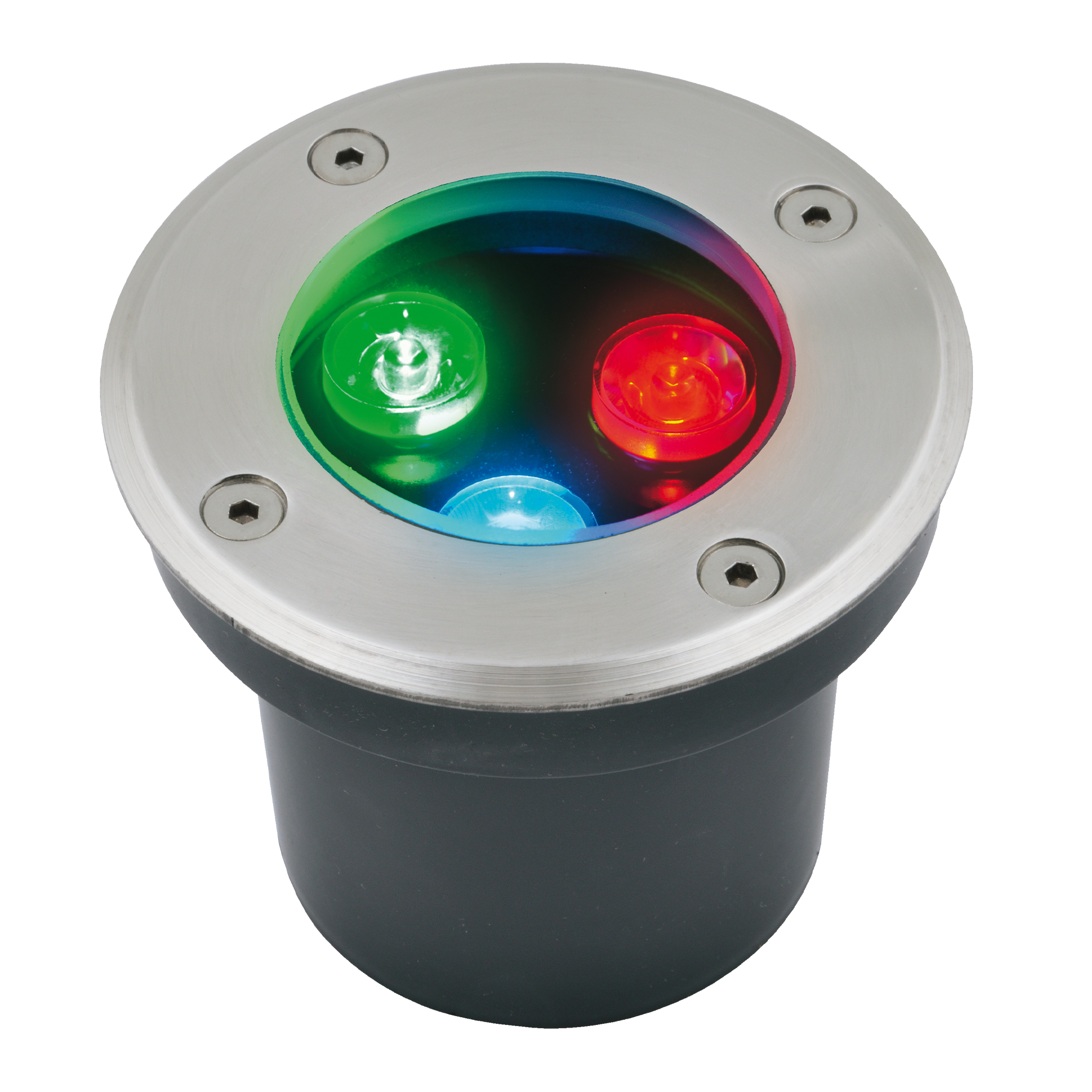 ULU-B10A-3W/RGB IP67 GREY