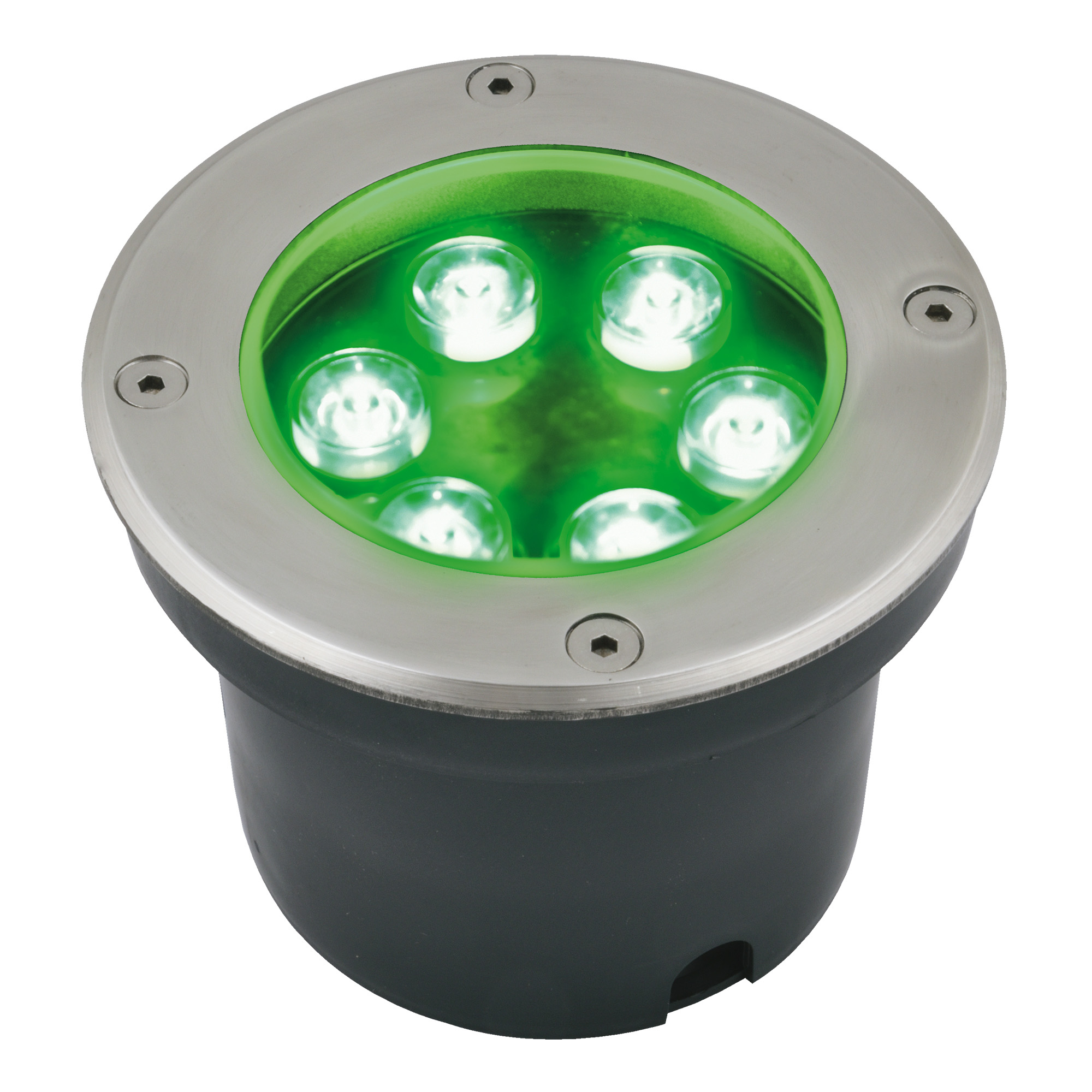 ULU-B11A-6W/GREEN IP67 GREY